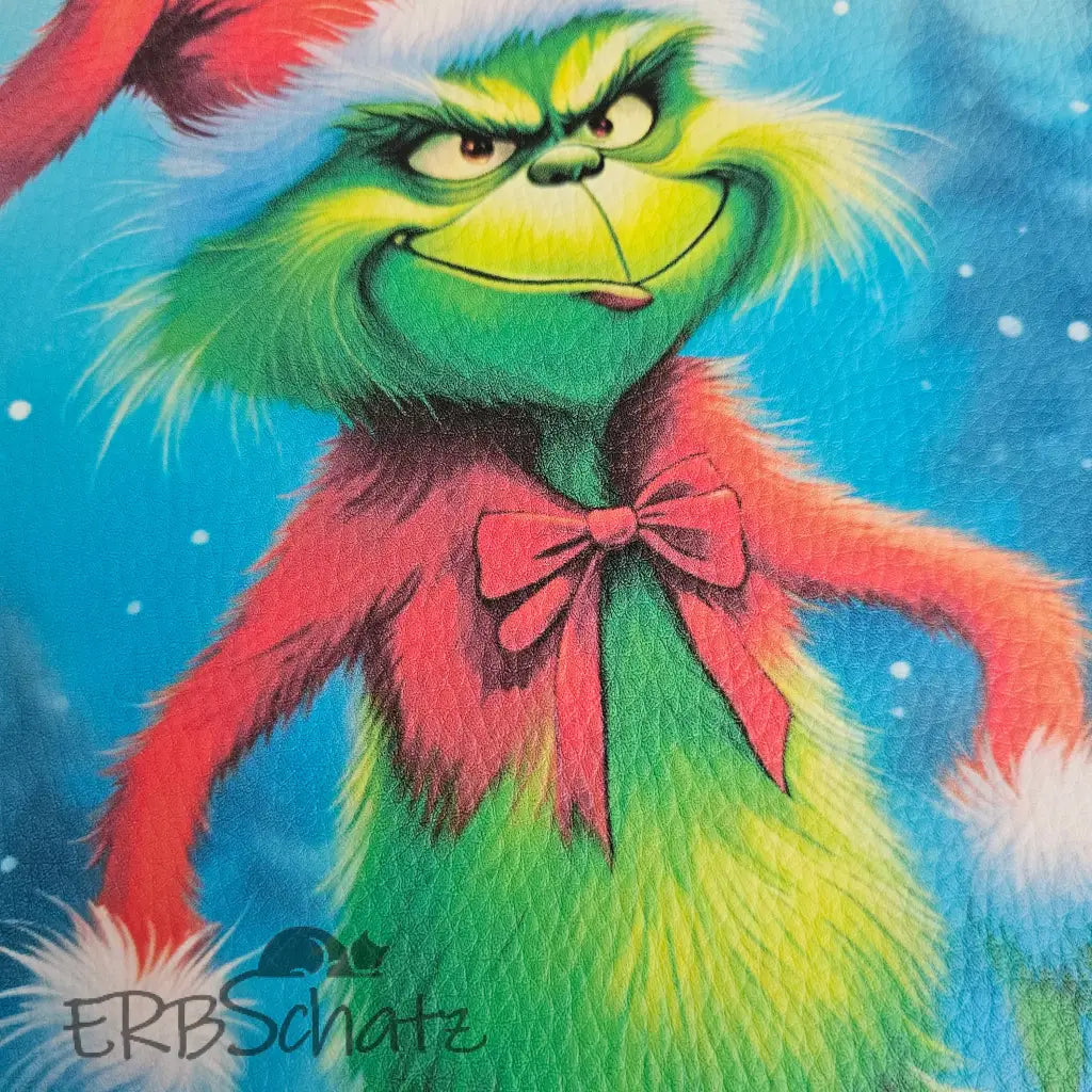 Kunstleder Panele Grinchmas Collection 25x 25cm - P25