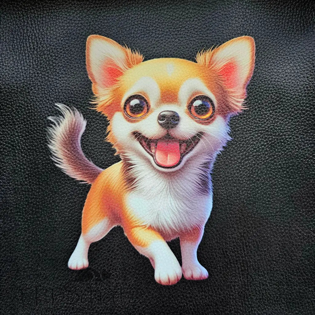 Kunstleder Panele Happy Dogs Collection 25x 25cm