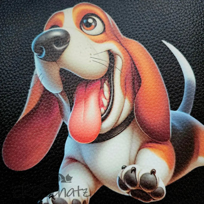 Kunstleder Panele Happy Dogs Collection 25x 25cm - P25