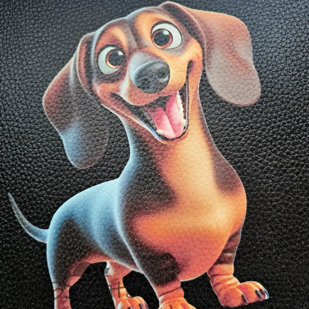 Kunstleder Panele Happy Dogs Collection 25x 25cm - P25