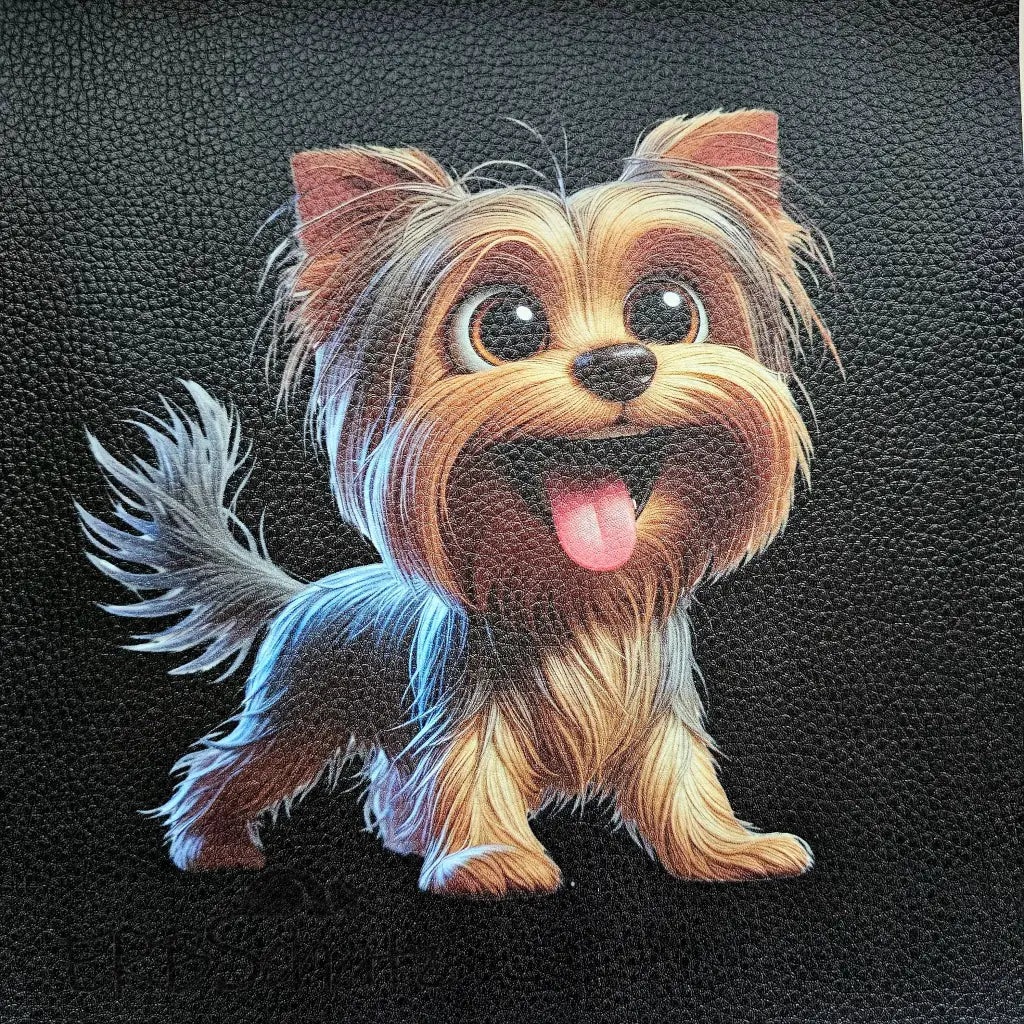 Kunstleder Panele Happy Dogs Collection 25x 25cm