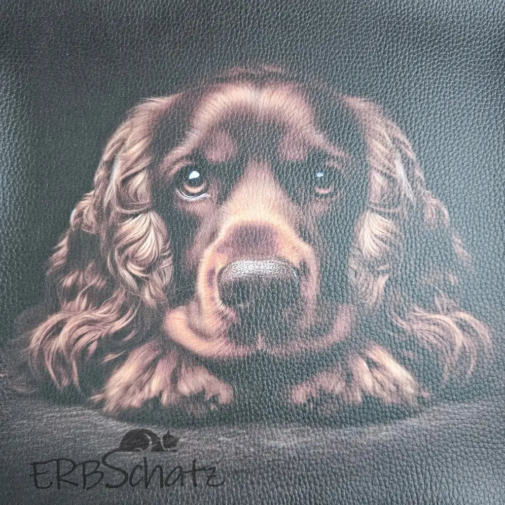 Kunstleder Panele Luxury Dog Collection 25 x 25 cm