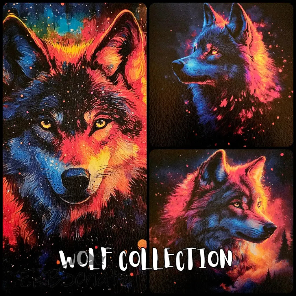 Kunstleder Panele Wolf Collection 25x 25cm - P25