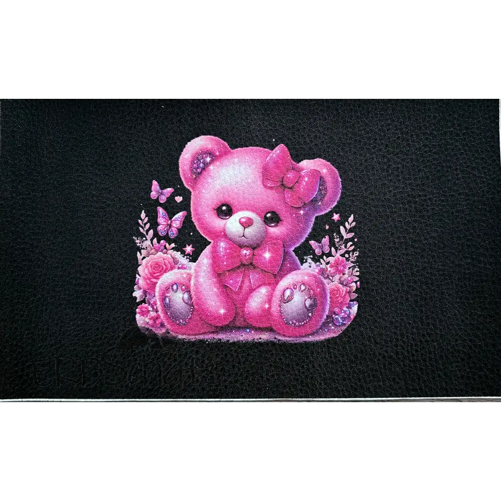 Kunstleder Portemonnaie Panele Cute Bear Collection 25x