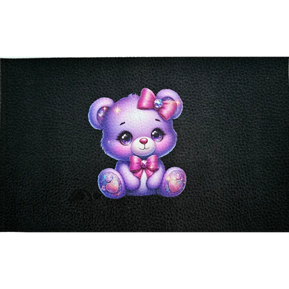 Kunstleder Portemonnaie Panele Cute Bear Collection 25x