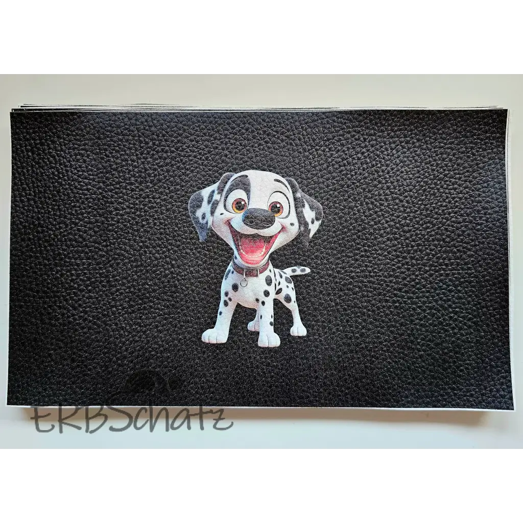 Kunstleder Portemonnaie Panele Happy Dog Collection 25x