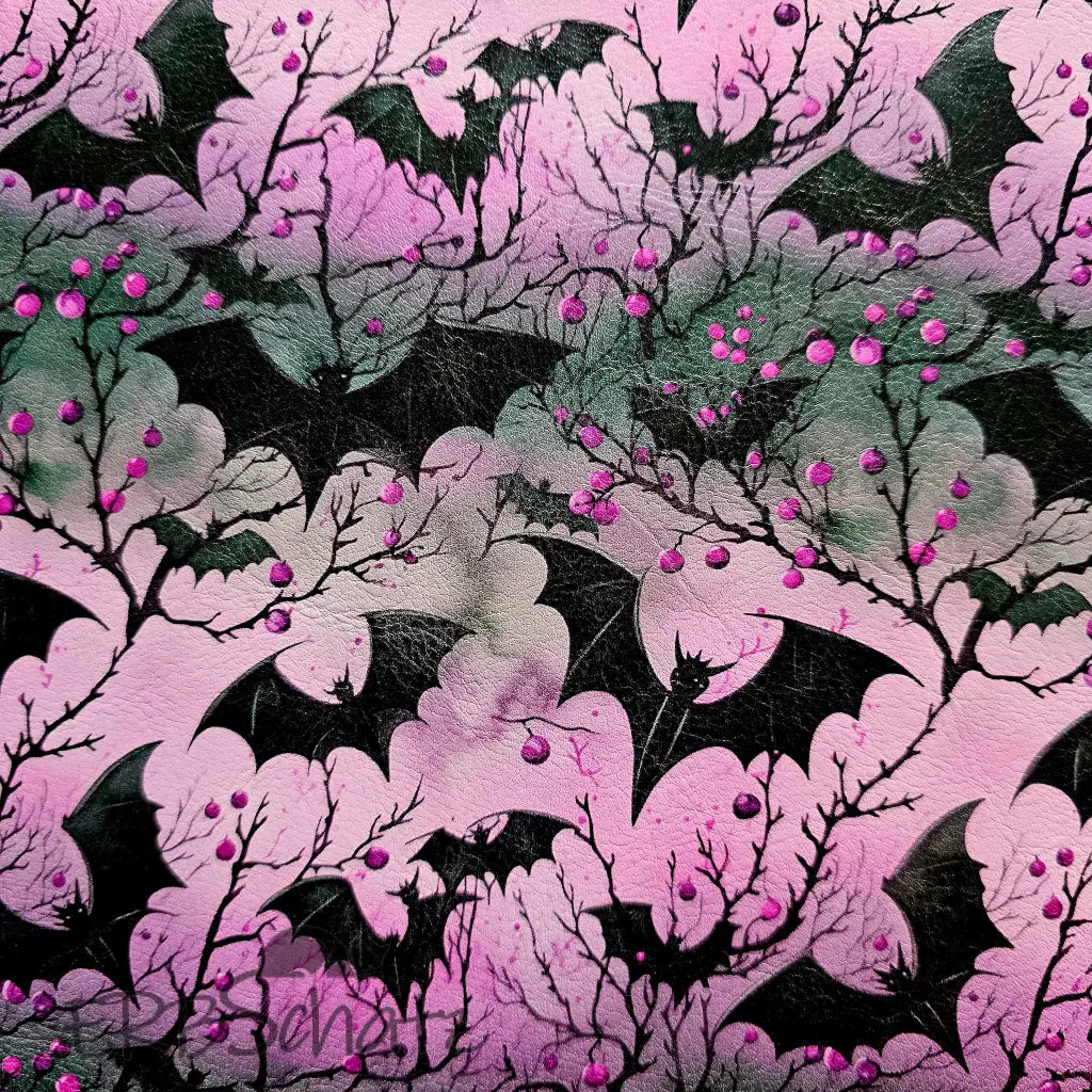 Kunstleder Bats Collection Rollen 30 x 140 cm - Purpely Bats