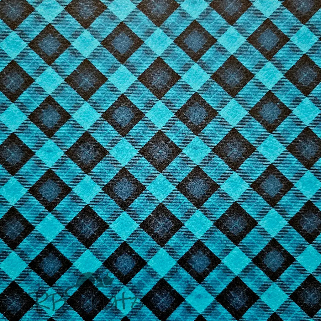 Kunstleder Tartan 30 x 140 cm