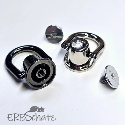 Mini D-Ring anschraubbar 12mm