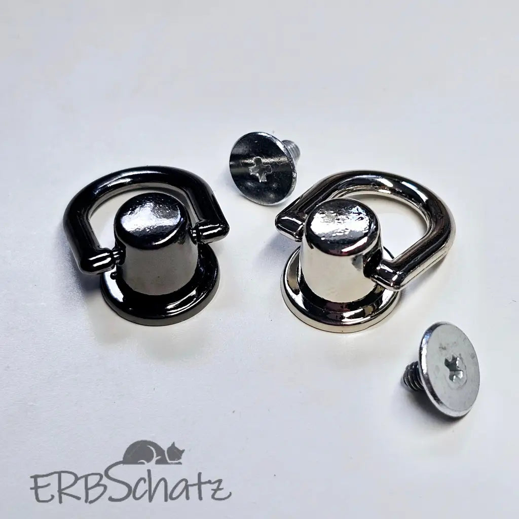 Mini D-Ring anschraubbar 12mm