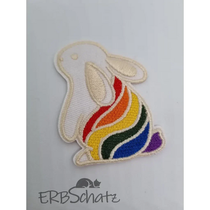 Patches zum Aufbügeln/Nähen - Designauswahl - Hasi LGBT