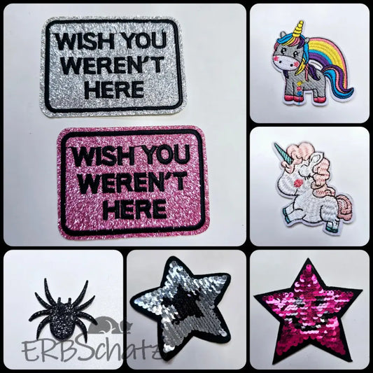 Patches zum Aufbügeln/Nähen New Collection