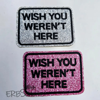 Patches zum Aufbügeln/Nähen New Collection - Wish you