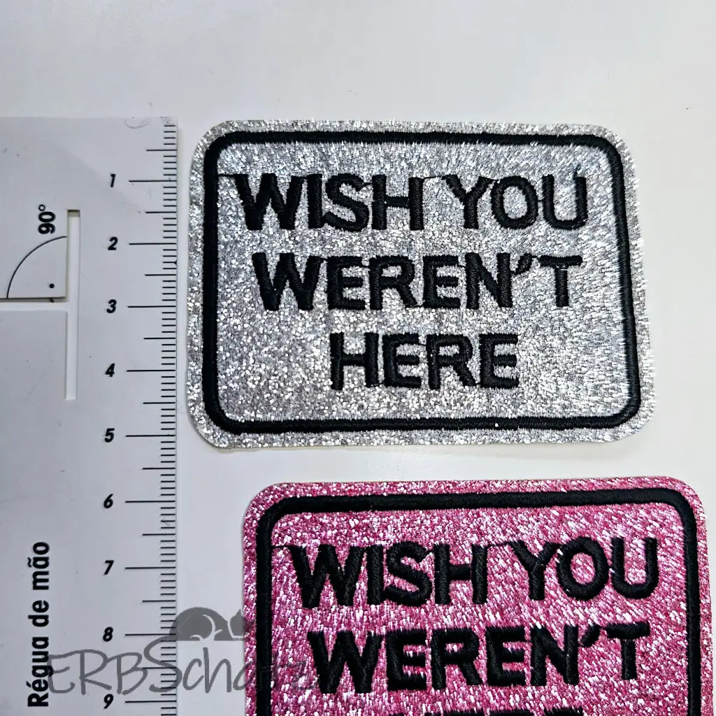 Patches zum Aufbügeln/Nähen New Collection - Wish you