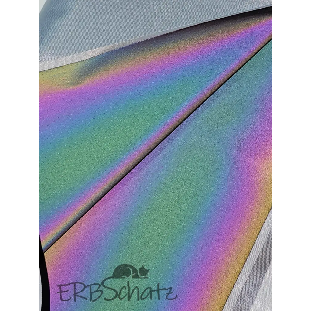 Rainbow reflektierender Stoff 50cm od. 100cm x 140 cm - 50cm