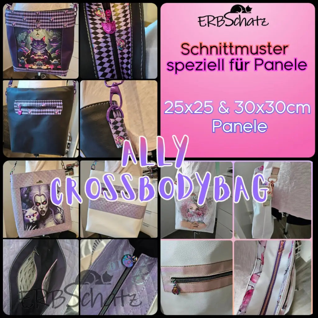 Schnittmuster AllyCrossbodyBag - Schnittmuster/eBook