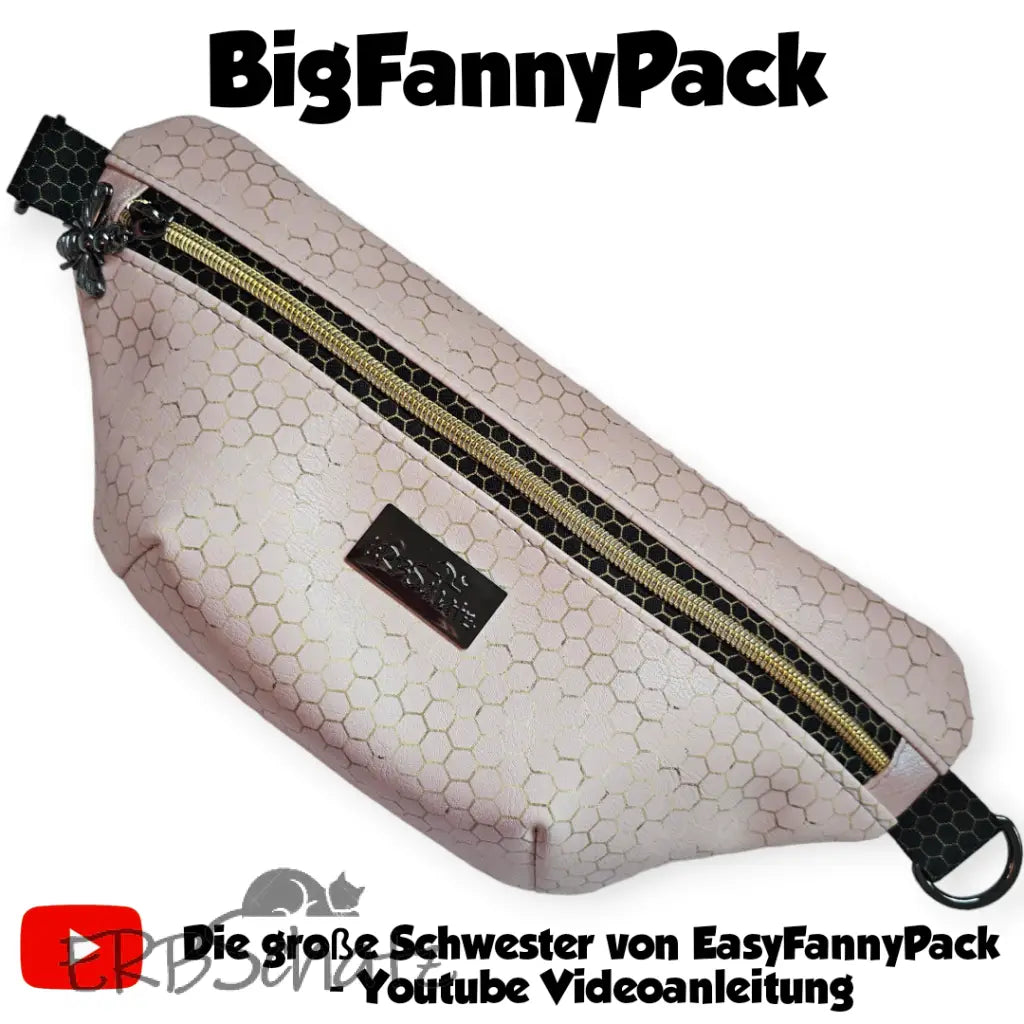 Schnittmuster Erbschatz BigFannyPack (inkl. Video Tutorial)