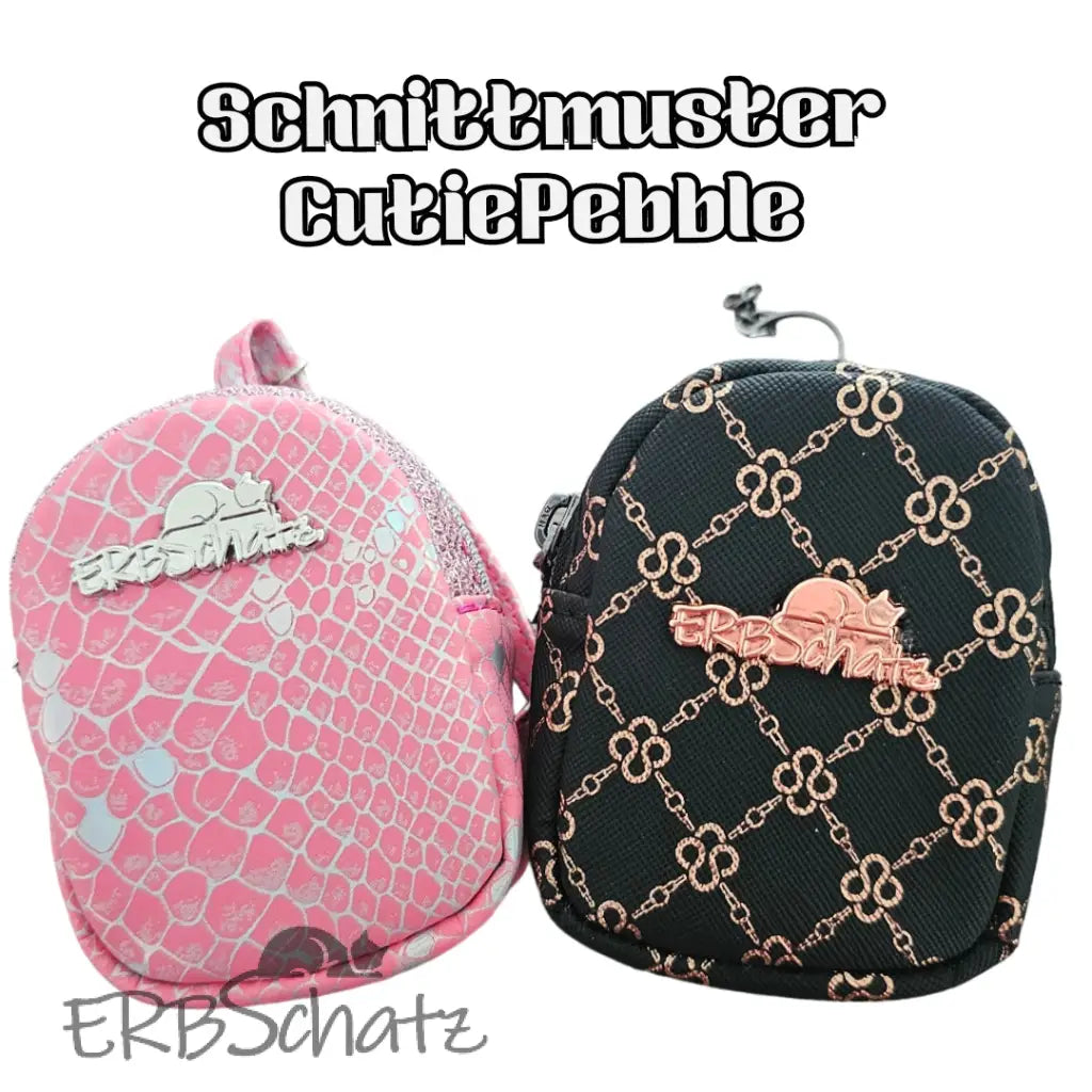 Schnittmuster Erbschatz CutiePebble Mini Rucksack Anhänger