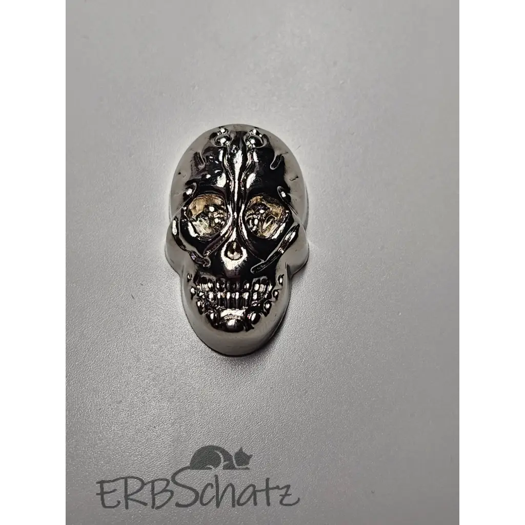 Schraubnieten Totenkopf - Silber / Skull groß