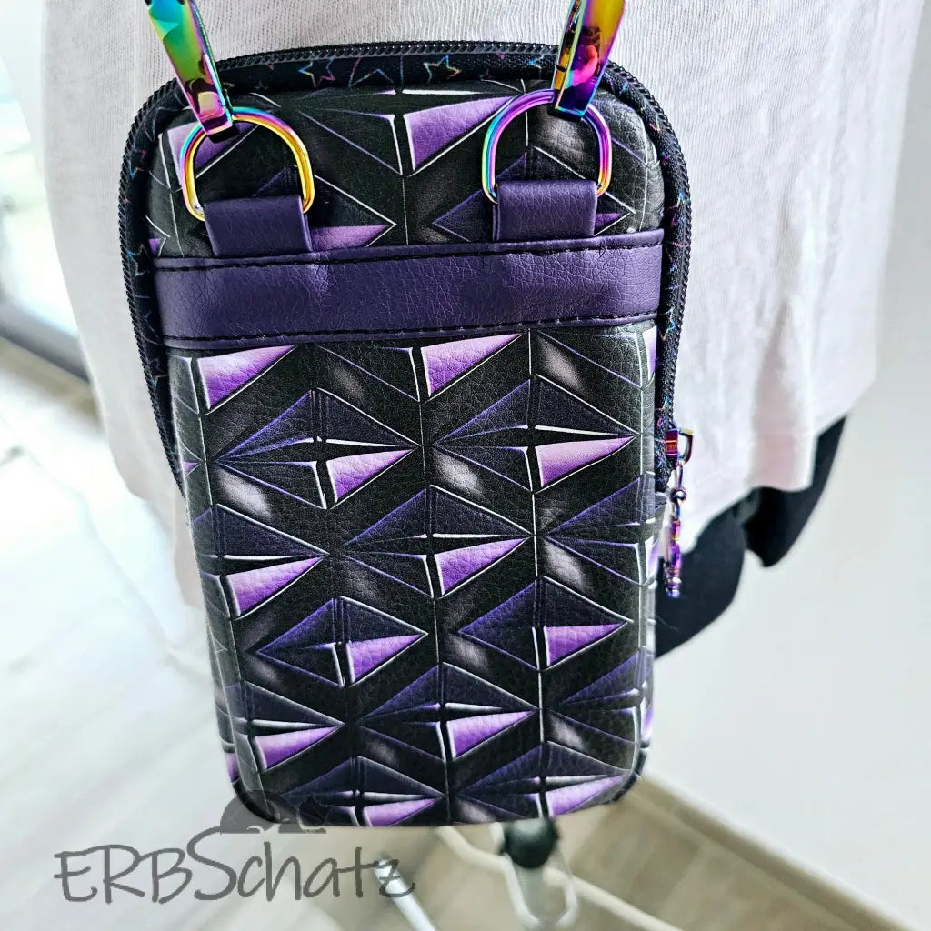 Smartphone Tasche - PurpleRhombus