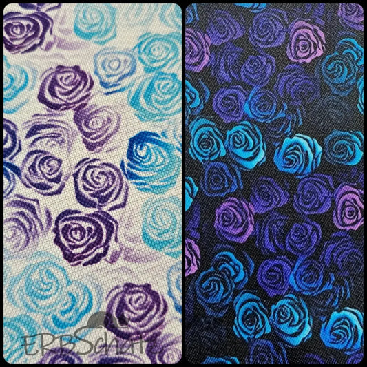 Wasserfester Canvas/Oxford Outline Roses