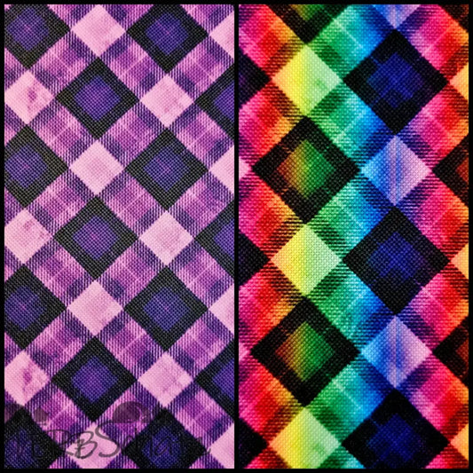 Wasserfester Canvas/Oxford Tartan