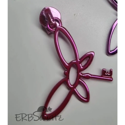 Zipper fliegender Schlüssel - Pink