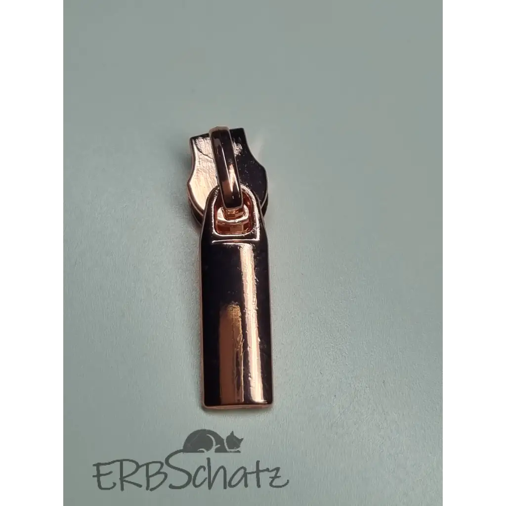 Zipper gerade Form (Gr. 3) - Rosegold