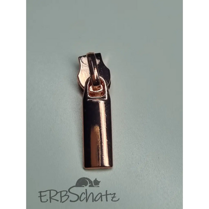 Zipper gerade Form (Gr. 3) - Rosegold