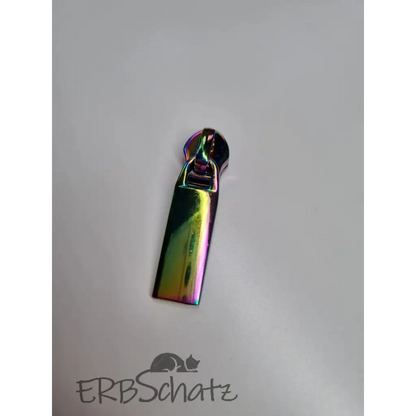 Zipper gerade Form - Regenbogen