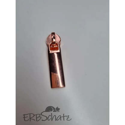 Zipper gerade Form - Rosegold