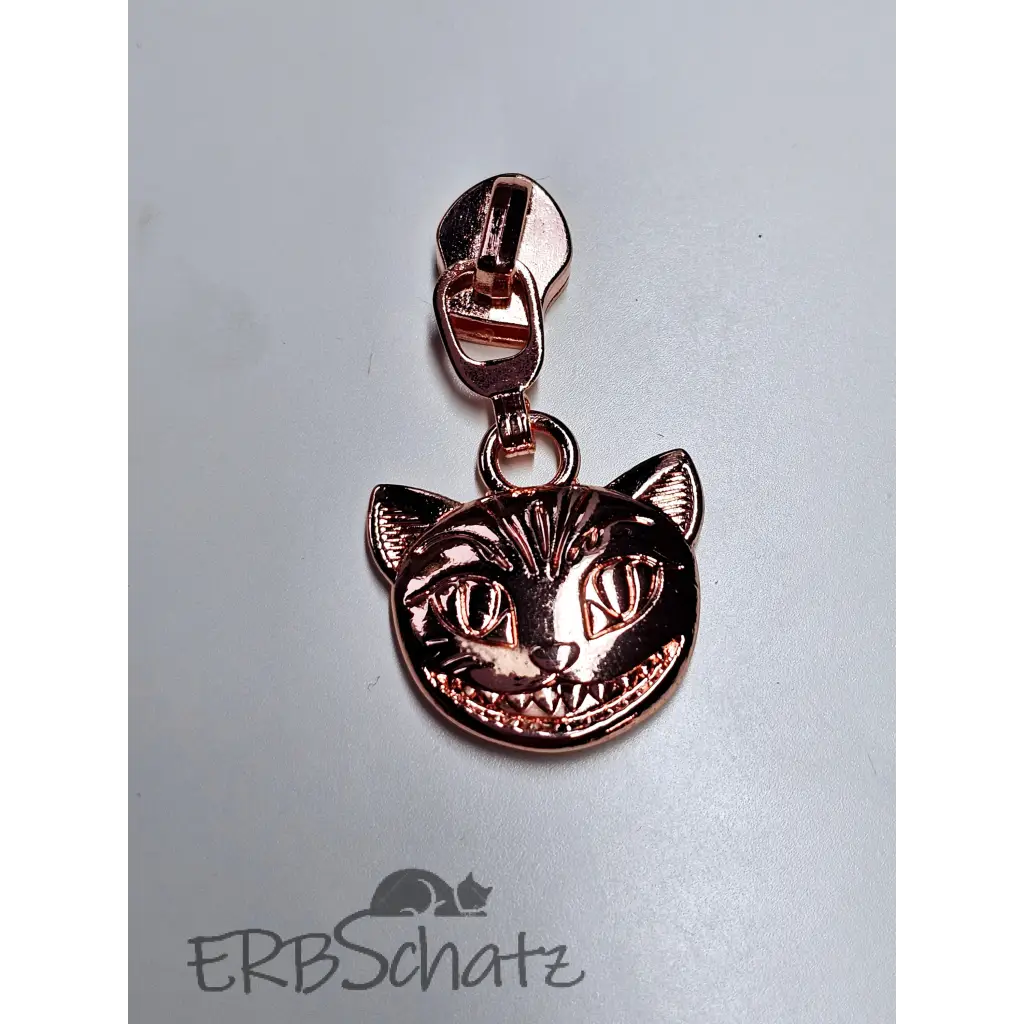 Zipper GrinCat - Rosegold