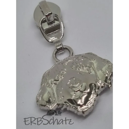 Zipper Retriever Dog - Silber